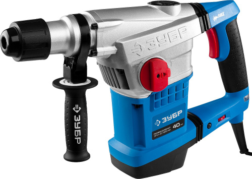 Перфоратор 1250Вт 40мм АВТ SDS-Max ЗУБР Профессионал (ЗПМ-40-1250 ЭВК) ВИА