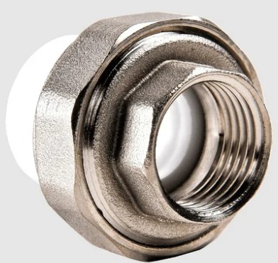 Муфта полипропиленовая комбинир. американка Дн20*1" ВР РВК ВИА