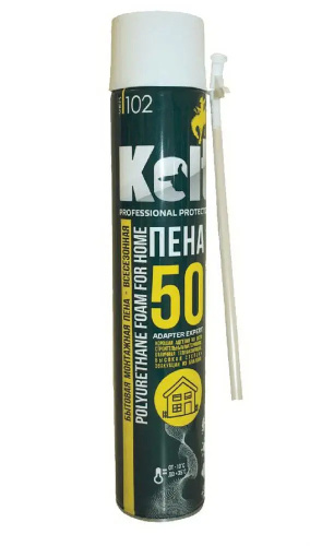 Пена монтажная бытовая 50 KOLT всесезонная 750г NEW