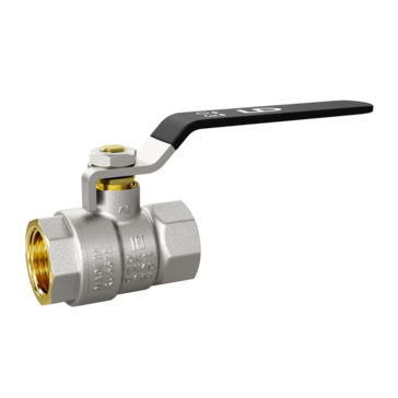 Кран шаровой латунный DN50 2" ВР*ВР рычаг стальной LD 47.311.50.0 ВИА