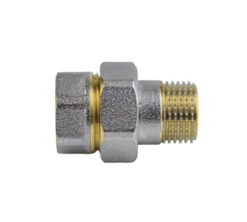 Соединитель латунь американка Ду20 ВР/НР ВИА