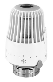 Термоголовка жидкостная с ограничителями, темп.рег. 6-28 °С, макс.темп. 100°С  VALFEX ВИА