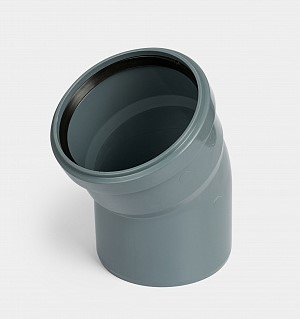Отвод канализационный D110х30° СТАНДАРТ КОНТУР