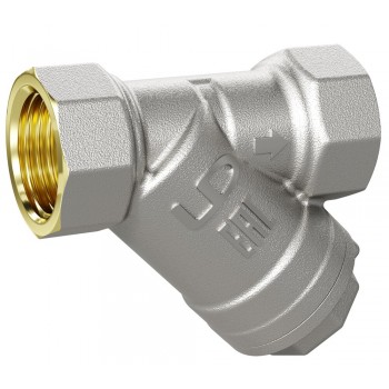 Фильтр латунный сетчатый 57.15.В-В 1/2" ВР * 1/2" ВР косой LD 57.101.15 ВИА