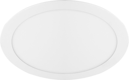 Светильник светодиодный встр. Даунлайт  ДВО-24w 4000K 1500Лм slim белый (13*300*300*285) FERON ВИА