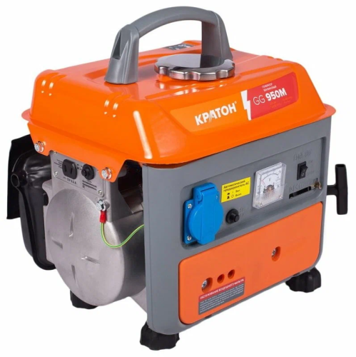 Генератор бензиновый 700Вт Кратон GG-950M 220В/50Гц ВИА