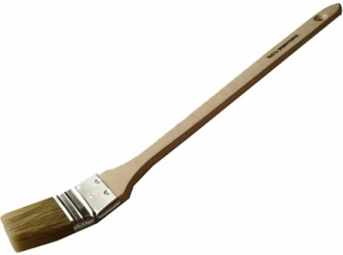 Кисть радиаторная 1, светл.щетина дерев.ручка DECOR ВИА