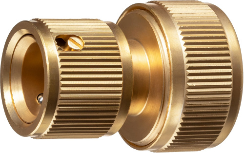 Соединитель быстросъемный для шланга 3/4, из латуни GRINDA PROLine BC-34 ВИА