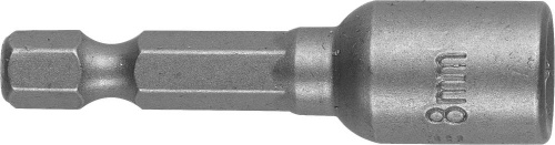 Бита с торцовой головкой "Нат-драйвер" магнитная Cr-V Е 1/4″ 8*48 (уп/1шт) STAYER Professional