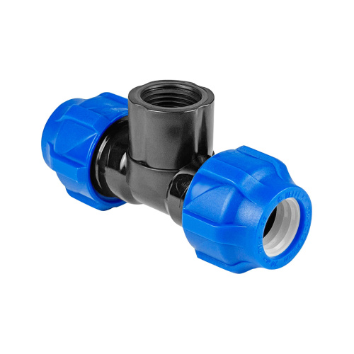 Тройник ПНД Дн20*1/2 " *20 ВР ВИА