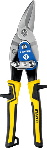 Ножницы по металлу левые 250 мм STAYER Cobra