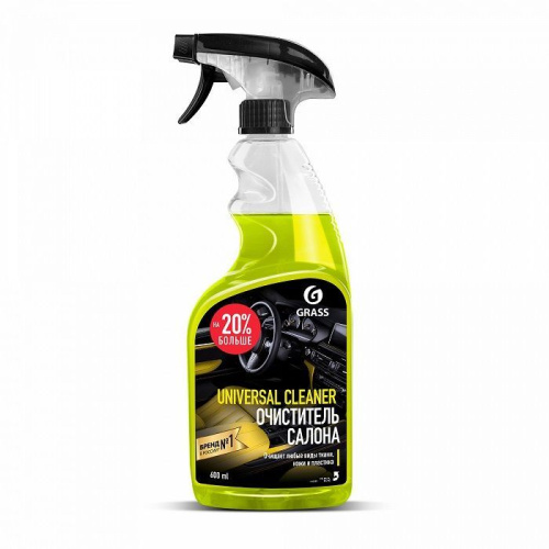 Авто очиститель салона "Universal Cleaner" 600мл фл.с курком GRASS ВИА