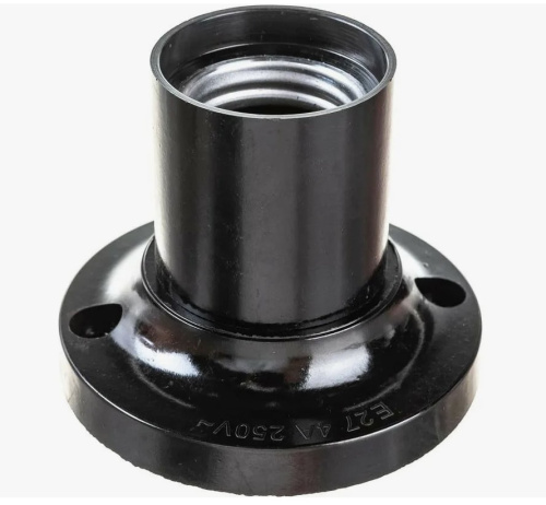 Патрон потолочный карболитовый Е27 4А 250В 5560729 UNIVersal ВИА