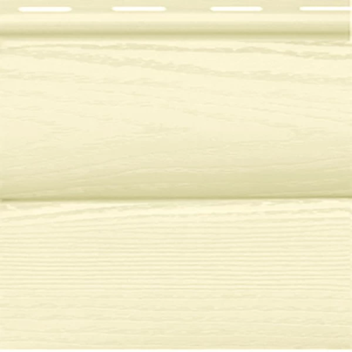 Сайдинг виниловый Сибирский (корабельный) брус серия Классика слоновая кость L-3м GL ВИА