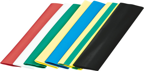 Набор термоусадочных трубок 14/7 (7 цветов по 3шт) 10см ВИА