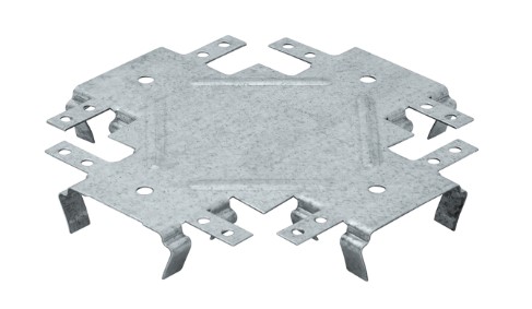 Соединитель профилей П60*27 одноуровневый КРАБ ВИА