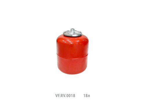 Бак расширительный верт. RV 18л. (КРАСНЫЙ) VALFEX ВИА 