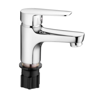 Смеситель раковина на гайке (35) Силумин Accoona A9665 ВИА