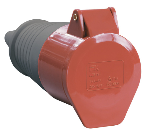 Розетка кабельная 32А 3Р+N+Е IР44 переносная 380В 225 IEK ВИА