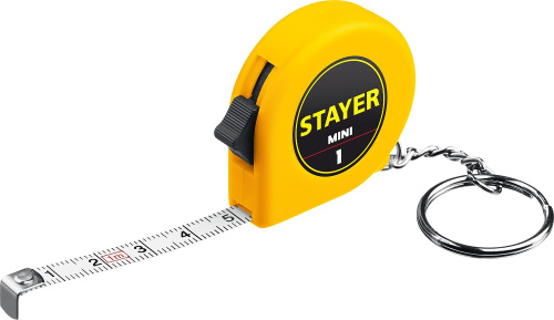 Рулетка-брелок 1м/6мм STAYER MINI ВИА