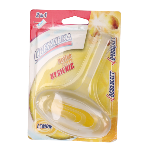 Освежитель WC блистер Лимон 1шт Свежинка ВИА