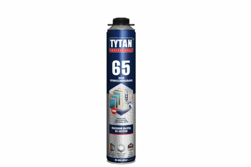 Пена монтажная профессиональная TYTAN 65 О2 750мл 