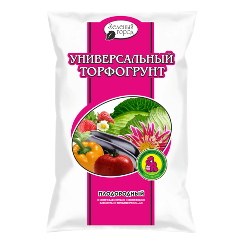 Торфогрунт Универсальный 20л Зеленый город