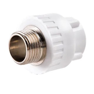 Муфта полипропиленовая комбинир. Дн25*1/2" НР РВК