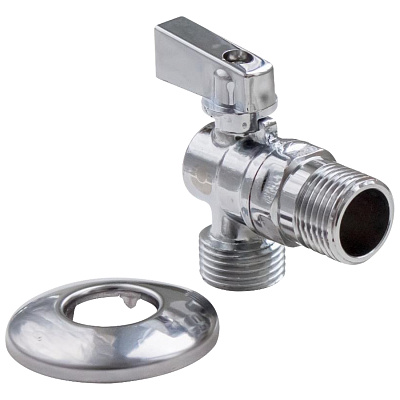 Кран угловой для бытовой техники 1/2" * 1/2" НР/НР VALFEX ВИА