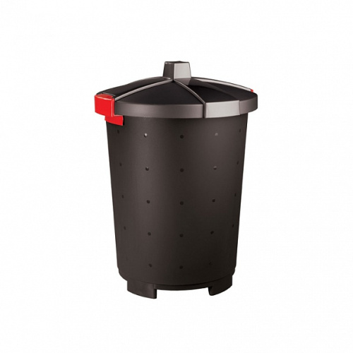 Бак хозяйственный 45л черный (Бытпласт) ВИА