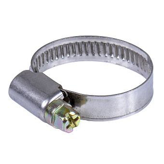 Хомут обжимной 9мм 16-25мм нерж.сталь (уп/2шт) Госкреп ВИА