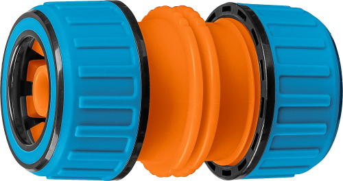 Муфта ремонтная универсальная для шланга 1/2-3/4, из уд-го пластика с TPR GRINDA PROLine TM-U