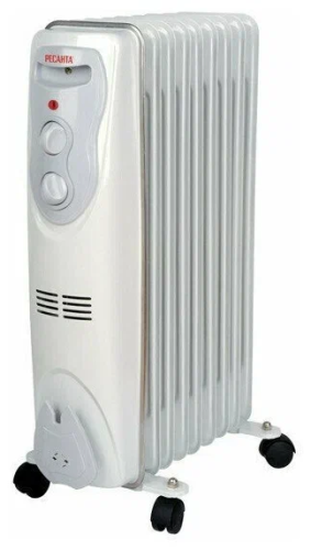 Радиатор масляный ОМ-9H (2 кВт) Ресанта ВИА