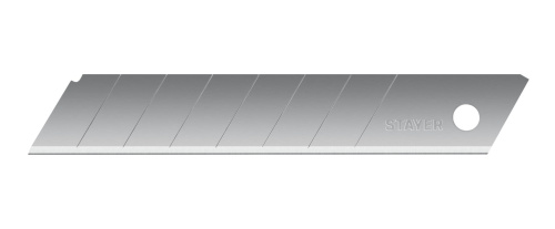 Лезвия сегментированные 18мм 10шт 8 сегментов STAYER MASTER