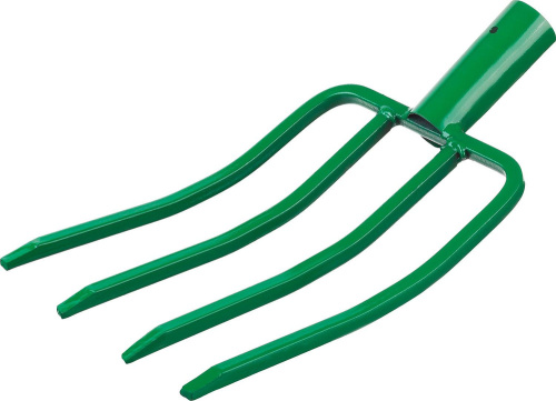 Вилы с квадратными зубьями с черенком ф40 185*270мм РОСТОК ВИА