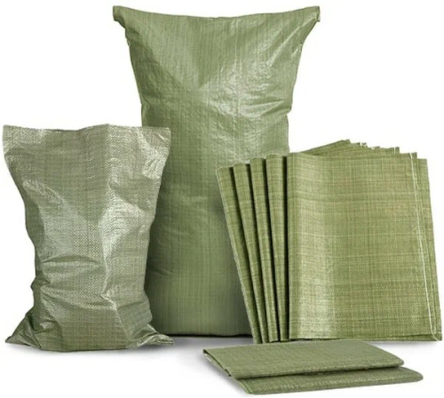 Мешки полипропиленовые 50*90 Зеленые ВИА