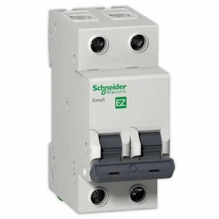 Выключатель автоматический двухполюсный 32A C 4.5кА SCHNEIDER EASY 9 ВИА