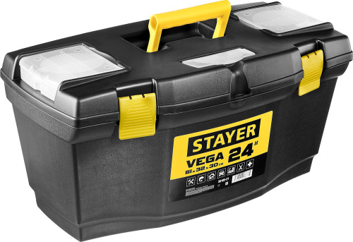 Ящик для инструмента VEGA-24 пластиковый STAYER ВИА