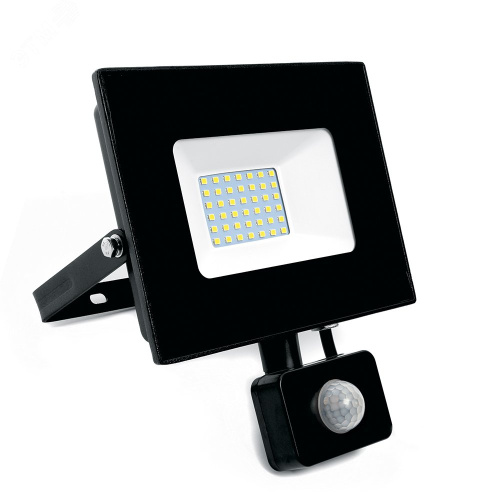 Прожектор светодиодный ДО-50w с ИК датчиком 6400K 4750Лм IP44 FERON ВИА