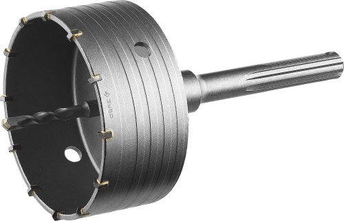 Коронка по бетону с державкой 125 мм SDS-plus 12Т ЗУБР Профессионал (2918-125) ВИА