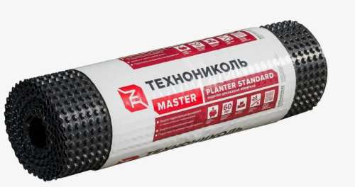 Мембрана профилированная PLANTER Standard 1м*20м (20м2) ВИА