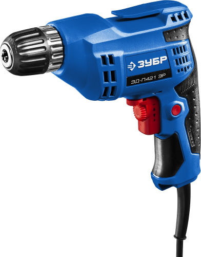 Дрель безударная БЗП 420Вт 10мм ЗУБР Профессионал (ЗД-П421 ЭР) ВИА
