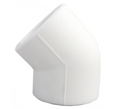 Угольник РР-R белый Дн32*45° ВИА