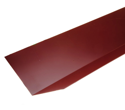 Планка примыкания верхняя 172*100 ПЭ 2,0м Красное вино RAL3005 ВИА