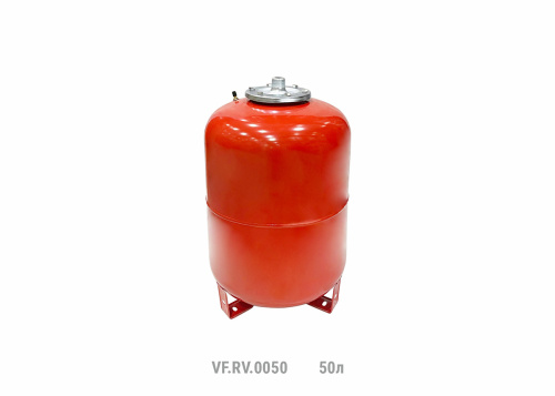Бак расширительный верт. RV 50л. (с мал.ножками) (КРАСНЫЙ) VALFEX ВИА 