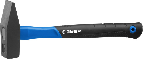 Молоток слесарный с фиберглассовой рукояткой 1000 г ЗУБР Fiberglass 