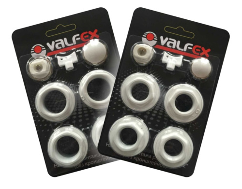 Комплект для монтажа радиаторов без кронштейнов 1/2" VALFEX ВИА