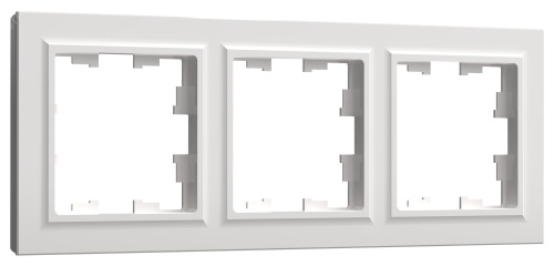 Рамка 3 поста РУ-3-БрБ белый BRITE ВИА