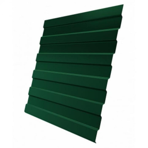 Профнастил С8/0,35-0,4мм (шир.1150/1190мм) 2м Зеленый мох RAL6005 (шт)