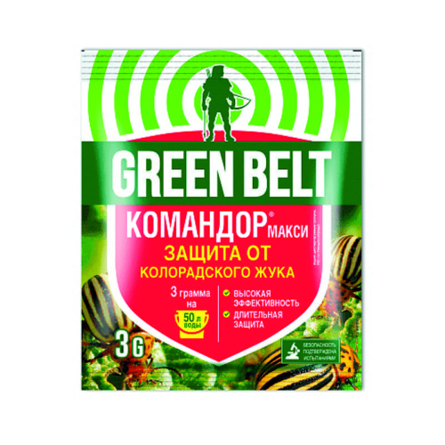 Средство защиты растений от колорадского жука п/п 3г Командор Макси САД ВИА
